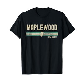 Maplewood NJ | New Jersey | Travel & 80s Style T-Shirt