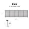 POOL FELLOWS 4 ft. X 15 ft. DIY Pool Safety