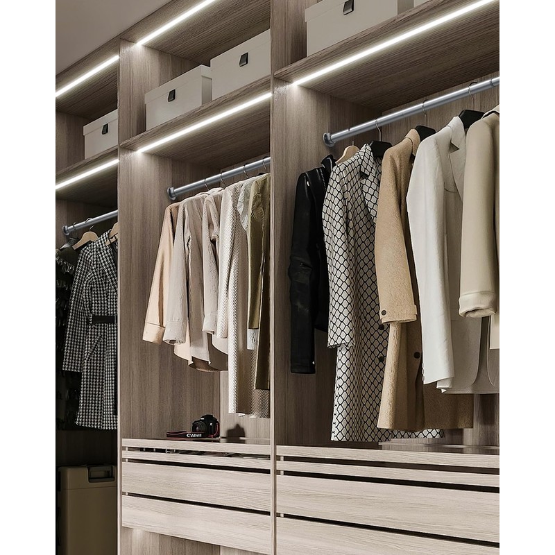 Supforce Closet Rods for Hanging Clothes, 17 to 39 Inches