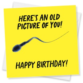 Punkcards - Funny Birthday Cards for Men, Rude Birthday Cards for Men, Birthday Cards for Men, Made in UK