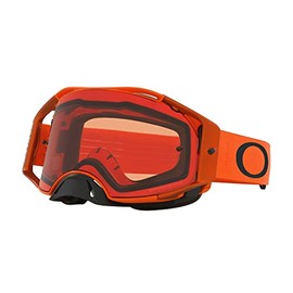 Oakley Airbrake MX Moto Adult Off-Road Motorcycle Goggles - Orange/Prizm MX Bronze/One Size