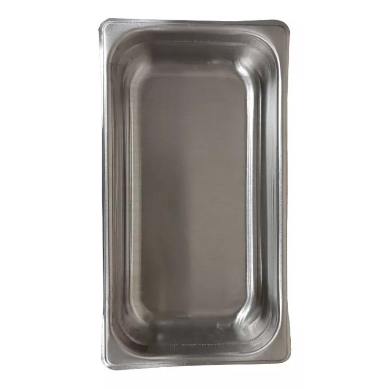 Gal 2 Insertos Contenedores De Acero Inoxidable 32.5x17.5 Bufet