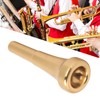 Trumpet Mouthpiece Brass Bright Tone Wind Musical Instrument Parts Performance