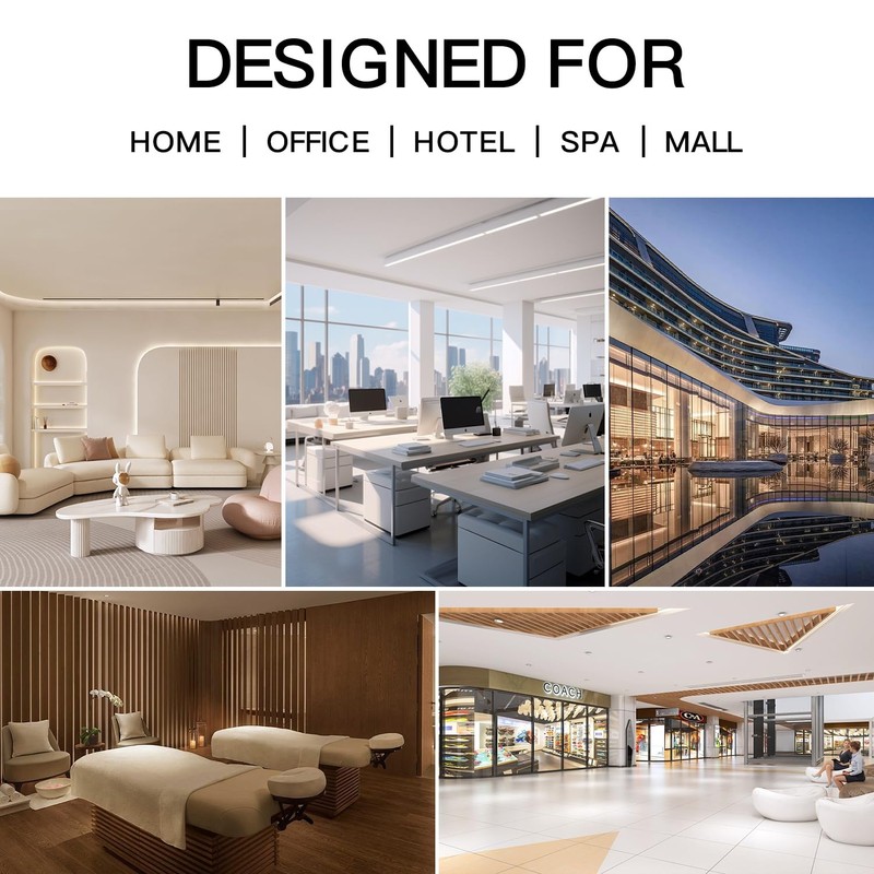 Namste Smart Waterless Diffuser HVAC Scent Machine with Clock &