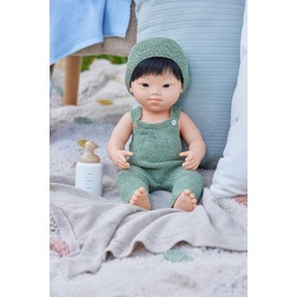 Miniland Terra Knitted Blanket for Dolls Made of Recycled Materials