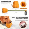Dog Chew Toys, Tough Rubber Dog Toys for Aggressive Chewers,