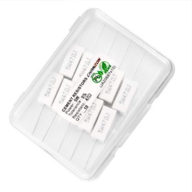 Chanzon Pack of 10 5W Cement Resistor 47Ω Ohm ±5% Tolerance Wire Wound Induction 47R