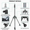 JEBUTU Photography Light Stand, 6.5ft/200cm Tripod Light Stand for Travel,