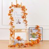 SITUMEIZI Fall Leaf Garland 6.5Ft 1Pc