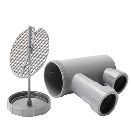 LukLoy Trampa de PVC para fregadero, para champú