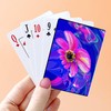 CafePress Pink Floral Abstract Standard Size Playing Cards