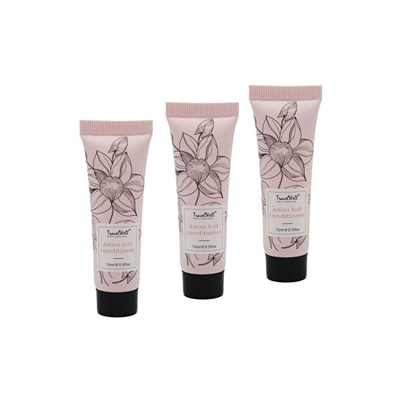 Travelwell Conditioner, Flower Series Hotel Travel Size Guest 0.5 Fl