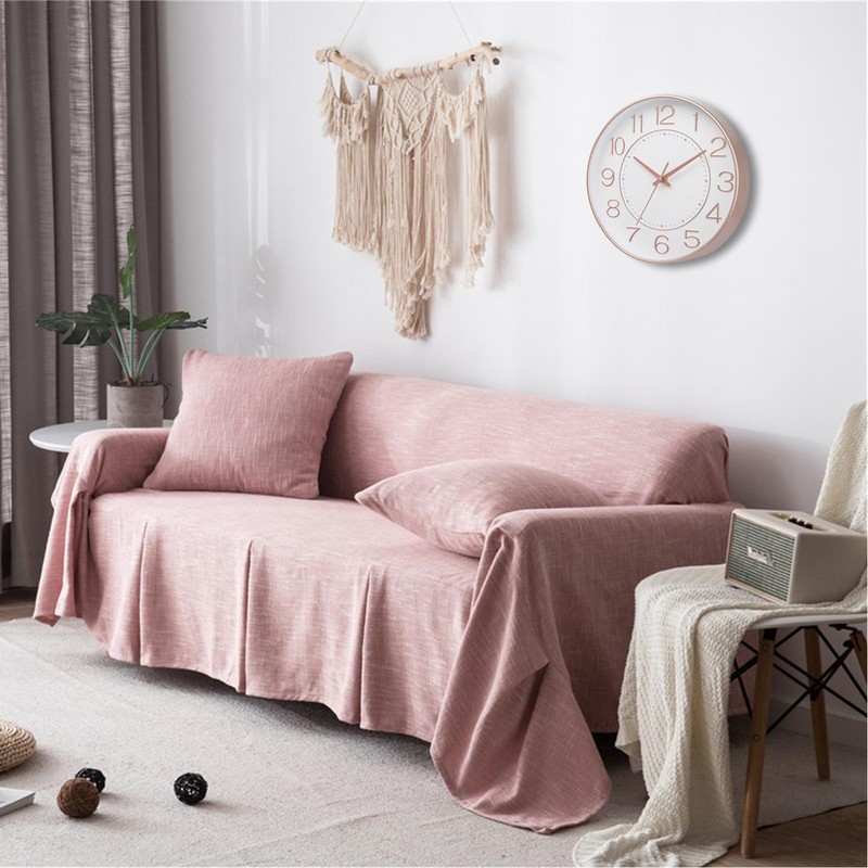 HZDHCLH Wall Clock, Quiet, Continuous Second Hand, Simple, Small, Diameter