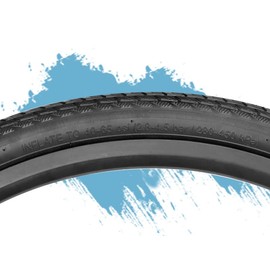 GRELiving 20/24/26x 1.75 Bike Tire Set,2 Pack Mountain Bike Tire Replacement Kit with AV35mm Inner Tubes Valve and Bike Tire Levers,BMX Tires Rubber MTB Tires for Hard Roads (26x1.75 Set)