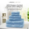 Linens Limited Turkish Cotton Bath Towels, Large Bath Sheet for