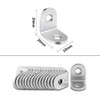 BESTU Angle Bracket, Shelf Bracket, Stainless Steel, Angle Bracket, L-Shaped,