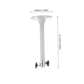 Zerodeko Adjustable Projector Mount for Ceiling and Wall Compatible with Mini Projectors and Cameras Versatile Installation for Use Compact Design for Easy Setup