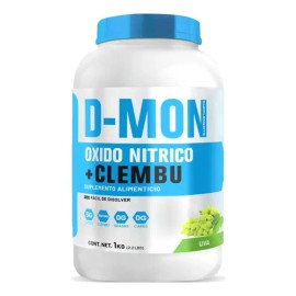 Óxido Nítrico  Clembuterol D-mon Protein 1kg Preentreno Uva                                                                                           