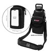 NATURE PIONEOR Insulated Water Bottle Holder with Shoulder Strap for