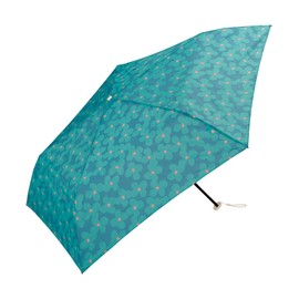 Wpc AL02-013 Rain Umbrella, Air-Light Cook Mini Green, 21.7 inches (55 cm), Ultra Lightweight, Rain & Sun, Women's, Folding Umbrella