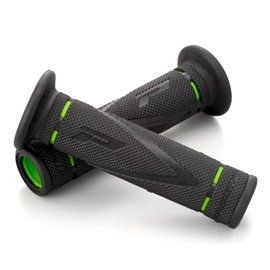 Daytona ProGrip 98155 Motorcycle Grip Handle Diameter 0.8 inches (22.2 mm) 4.8 inches (122 mm) Anti-Vibration Gel End Penetration 838 X-SLIM Type Green