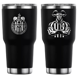 Termo Chivas Guadalajara 30 Oz Acero Inoxidable | Vaso Térmico Deportivo | Con Escudo del Rebaño Sagrado | Regalo para Aficionados
