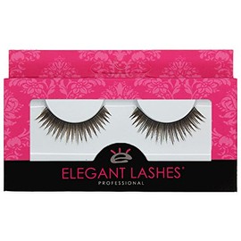 Elegant Lashes #046 Natural Short Spiky False Eyelashes | Premium 100% Natural Human Hair)