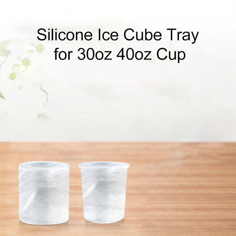 Silicone Ice Cube Tray for 30oz 40oz Cup Easy Release