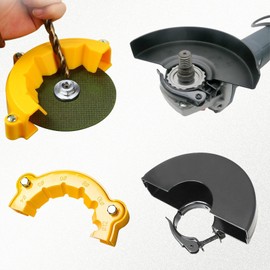 Drill Bit Sharpener with Grinder Guard, Angle Grinder Safety Guard, Angle Grinder Drill Bit Sharpener, Precision Drill Bit Sharpening Guide Tool for All Bits