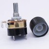 TWTADE 2Pcs 10K Ohm Single Linear Taper Dimmer Potentiometer with