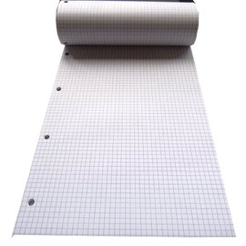 Office Style A4 refill pad - 5mm squared squares x 1 single