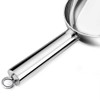 ANCLLO 6oz Stainless Steel Ice Scoop Coffee Bean Flour Scoop