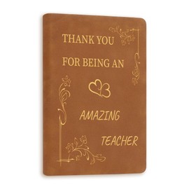 OZOSHINE Teacher Gifts for Women Thank You Teacher Notebook Appreciation Journal Notebook Retirement Gifts Graduation End of Year Leaving Presents Inspirational Gift for Nursery Women Men Her Him