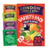 London Fruit & Herb Variety Pack Tea, Fruit & Spice