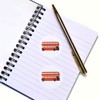 24 x 40mm Round 'London Bus' Stickers (SK00044487)
