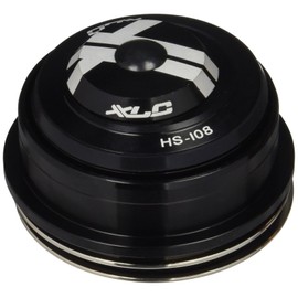 XLC Comp A-Head Headset HS-I08 1 1/8-1.5 Inch Tapered Semi Integrated Accessories, Black, 5 x 3 x 3 cm