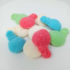 Gummy Christmas Bulb Ornaments 4.4 Pound Package, 264 Pieces of Candy, Assorted Flavors, Christmas Candy
