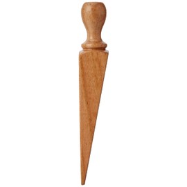 Merriway BH01616 Wooden Door Wedge Stopper, 163mm (6.1/2 inch), Brown