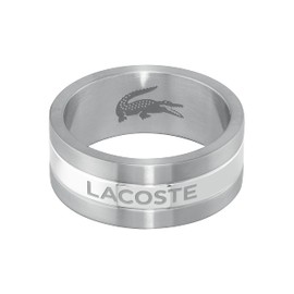 Lacoste Adventure Collection Men's Ring, Stainless Steel, No Gemstone