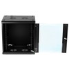 Rosewill 12U Server Rack Enclosure with Glass Door, Locks, &
