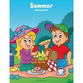 Summer Coloring Book 1