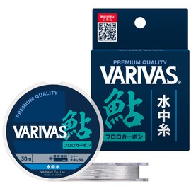 VARIVAS Fluorocarbon Water Thread, 98.8 ft (30 m), Natural 0.3