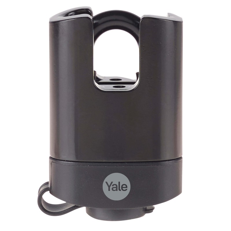 Weatherproof padlock with protected bow 53 mm Yale