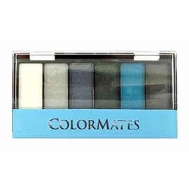 COLORMATES Colormates Mineral 6-Pan Eyeshadow Smokey Sky,0.25 Ounce