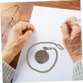 Ipetboom 1pc Vintage Pocket Watch Decorative Hanging Design Practical Waist Watch for Men Unique Hollow Structure for Stylish Accessories for Various Occasions