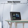 Digital Wireless Weather Station Indoor Outdoor Thermometer with Sensor Temperature