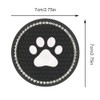 4 Pcs Car Cup Holder Pad 7cm Anti-Slip Paw Car