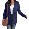 GRECERELLE Women's Knit Long Cardigans Jumpers Cardigan with Pockets with