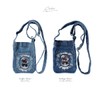 [DIVA Rose] Smartphone Shoulder Women's Denim Smartphone Pouch Pochette Shoulder