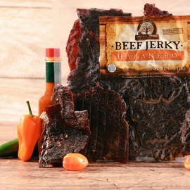 Mahogany Smoked Meats: Habanero Beef Jerky - 16oz